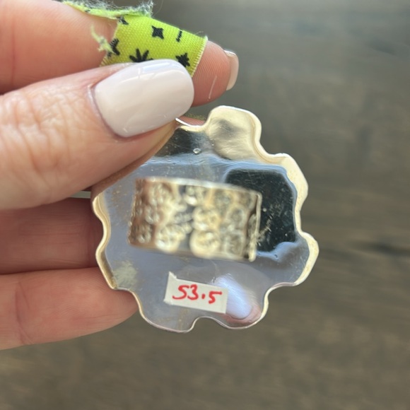 Turquoise and 925sterling ring - Picture 3 of 4